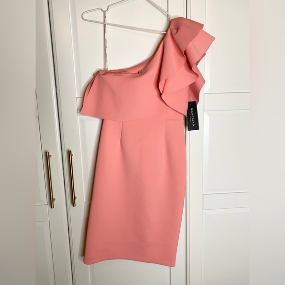 NWT Marciano martinique dress Coral S - Picture 5 of 10